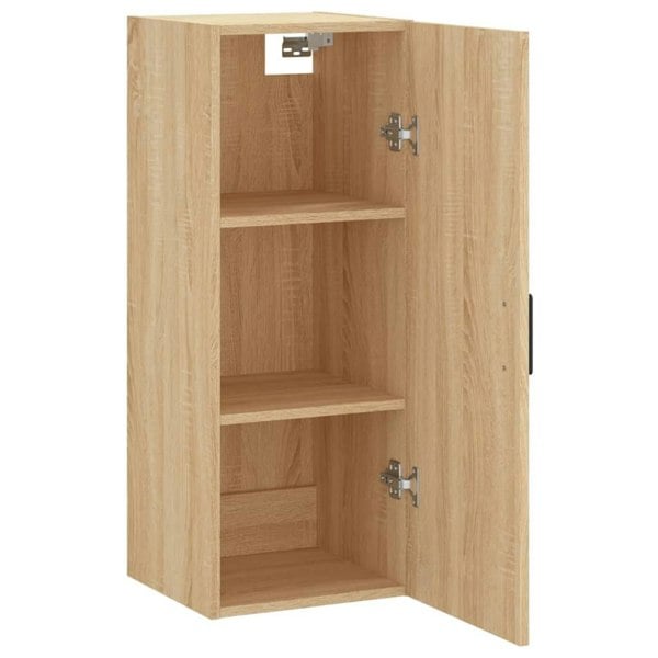 Berkfield Wall Mounted Cabinet Sonoma Oak 34.5x34x90 cm