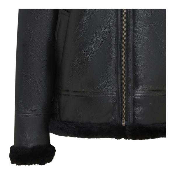 Infinity Leather Mens B3 Aviator Real Sheepskin Leather Flying Jacket-Oxford