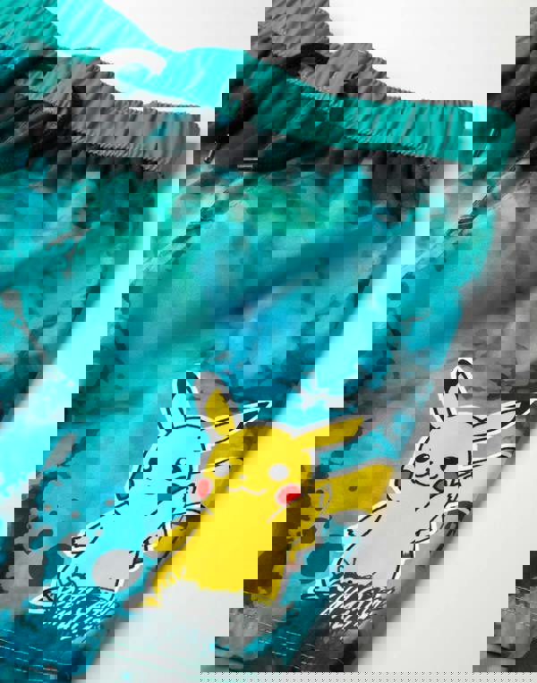 Pokemon Boys Green Pikachu Swim Shorts