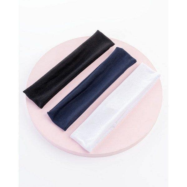 Brushworks Jersey Headbands - 3 Pack
