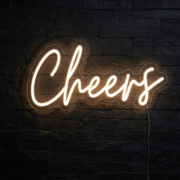 Garden Greatness NeonEsque Cheers LV Illuminated Neon Sign