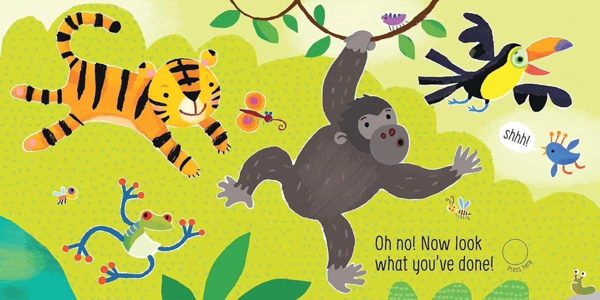 Don't Tickle the Tiger! (Touchy-Feely Sound Books) by Sam Taplin