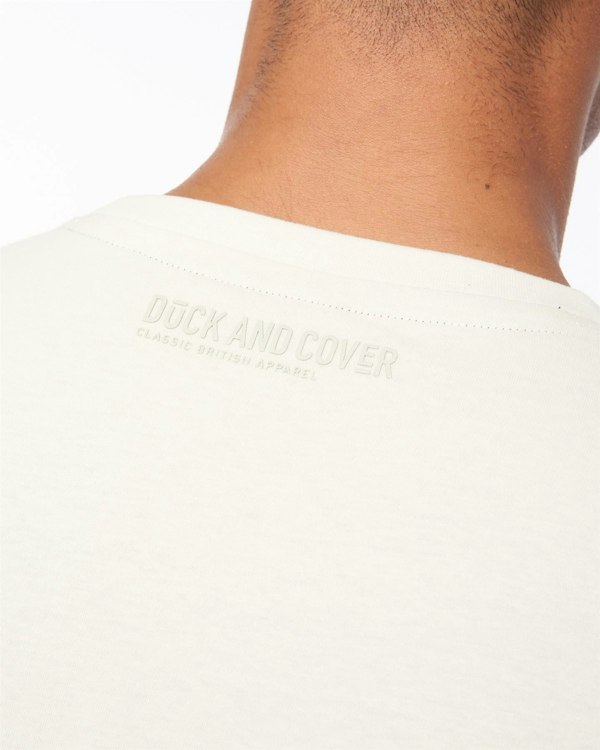 Duck and Cover Gemtas T-Shirt - Off White