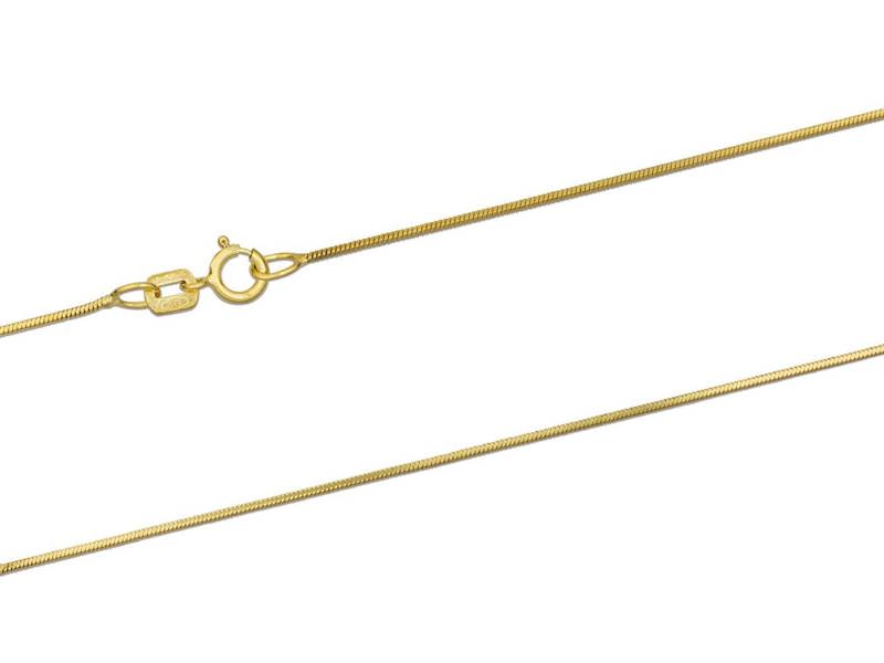 Cooksongold 9ct Yellow Gold Necklace Snake Chain Hallmarked