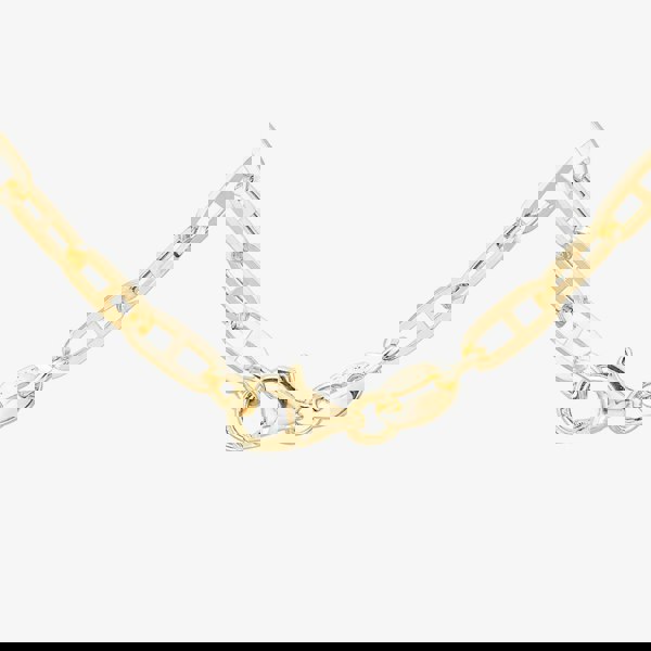 T. H. Baker 9ct Yellow Gold 18 Oval Inch Anchor Chain HPBC-290-9Y-18