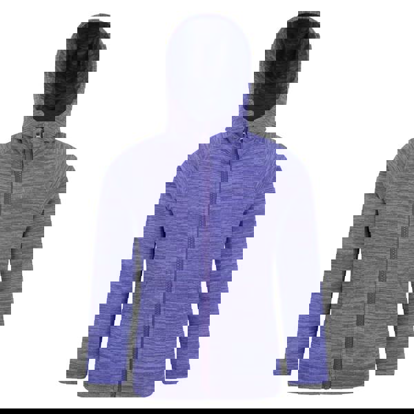 Mountain Warehouse Childrens/Kids Snowdonia II Full Zip Hoodie - Purple