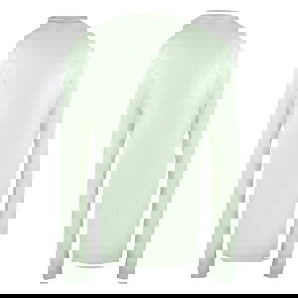 Diesel Unisex Adult Logo Long-Sleeved T-Shirt - Off White - 