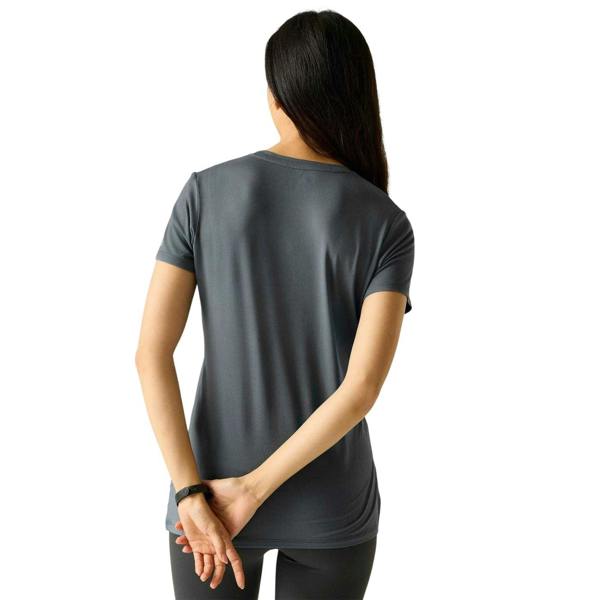 Regatta Womens/Ladies Fingal Graphic Print Walking T-Shirt - Dark Storm - 