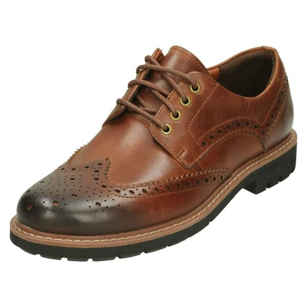 Clarks Mens Clarks Formal Brogues Batcombe Wing