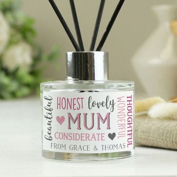 Personalised Memento Company Personalised Mum Reed Diffuser