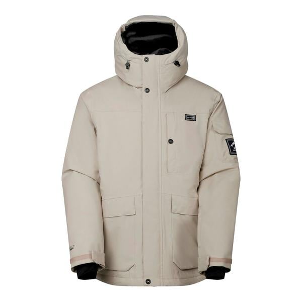 Dare 2B Mens Twin Tip ll Ski Jacket - White Pepper