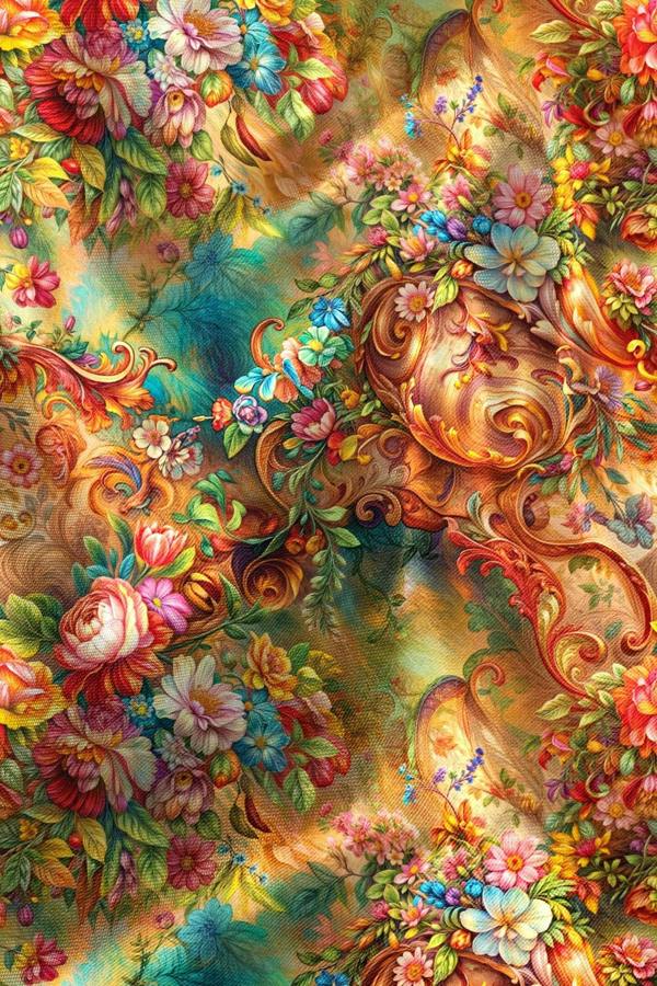 BAROQUE GARDEN SHORT SLEEVE PRINT SHIRT – Premium Men's Patterned Shirt by Claudio Lugli | Bold Design, Tailored Fit, Best Printed Shirts