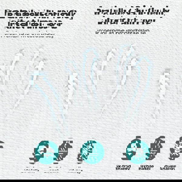 Lavio 4 Inch Mattress Topper Cooling Gel Memory Foam Bamboo Charcoal Washable