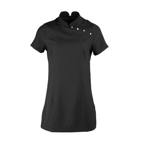 Premier Womens/Ladies Mika Short-Sleeved Tunic - Black