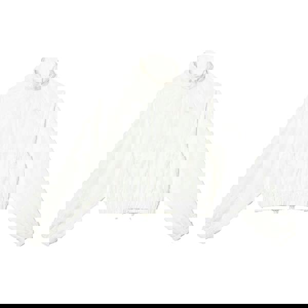 Lacoste Womens/Ladies Full Zip Short Jacket - White - 