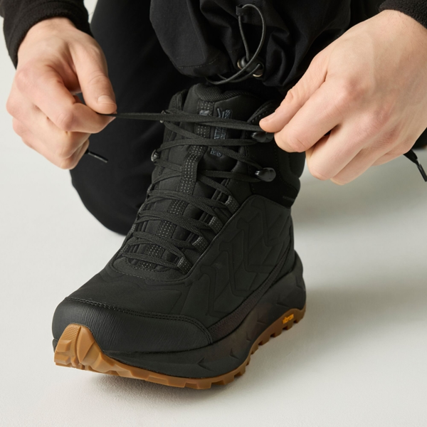 Regatta Mens Onyx Mid Cut Walking Boots - Black/Gum