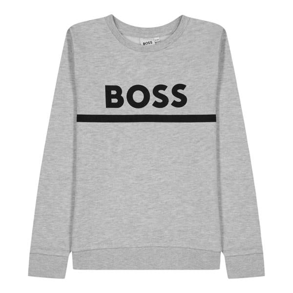 Boss Childrens/Kids Regular Sweatshirt - Grey - 