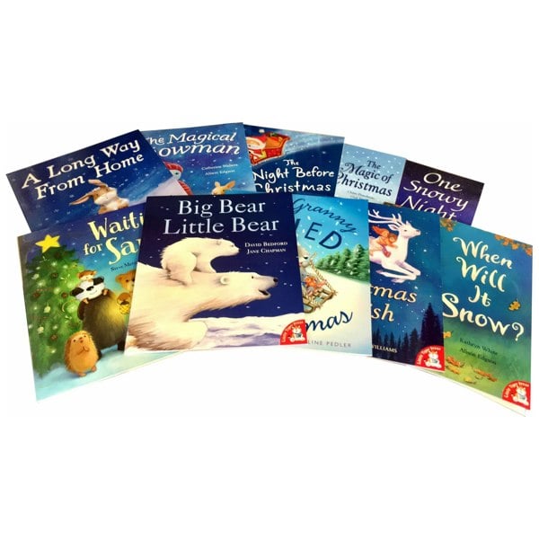 The Big Christmas Collection 10 Books Box Gift Set Children Reading Bedtime Stories