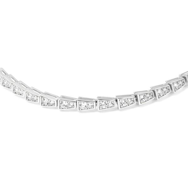 Say It With Snake Necklace - Silver