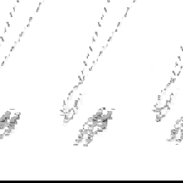 Say It With Luxe Initial Gift Set - Sterling Silver