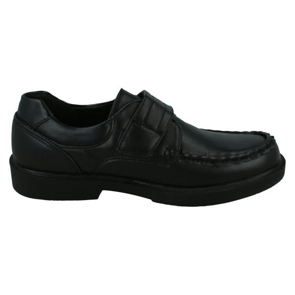 JC Dees Boys JCDees Hook & Loop School Shoes N1144