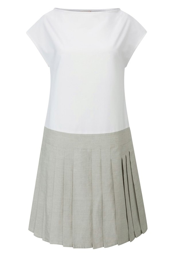 Bo Carter Brigit Dress - White & Beige