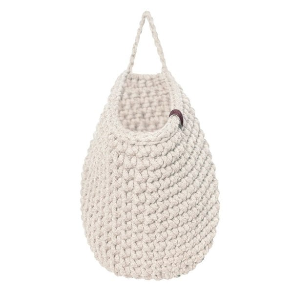 Zuri House Crochet hanging bags | IVORY
