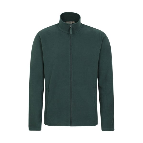 Mountain Warehouse Mens Camber Fleece Jacket - Dark Green