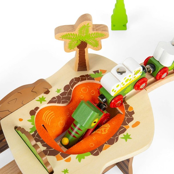 Bigjigs Rail Wooden Lava Pit Train Set Accessory