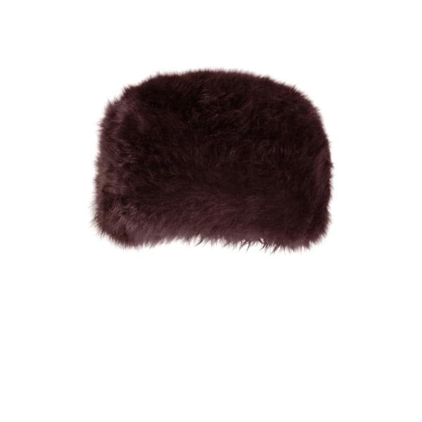 Eastern Counties Leather Womens Diana Sheepskin Hat - Brown