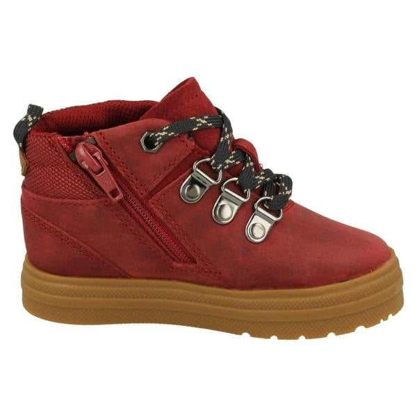 Clarks Boys Clarks Lace Up Detailed Ankle Boots Nova Hike T