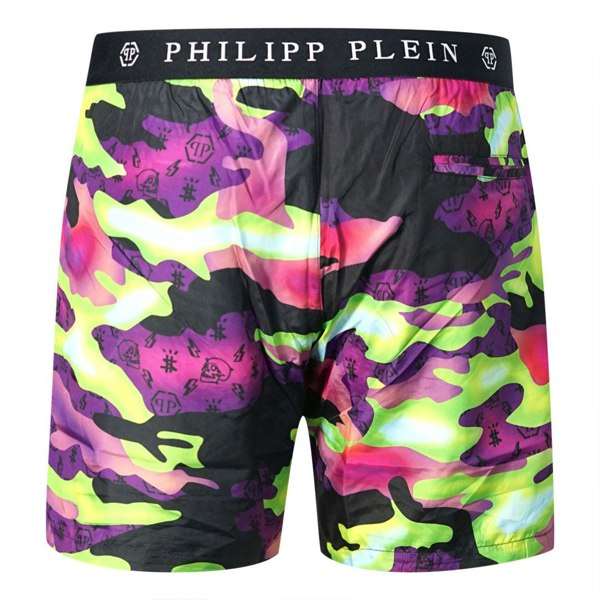 Philipp Plein Camouflage Swim Shorts - Green