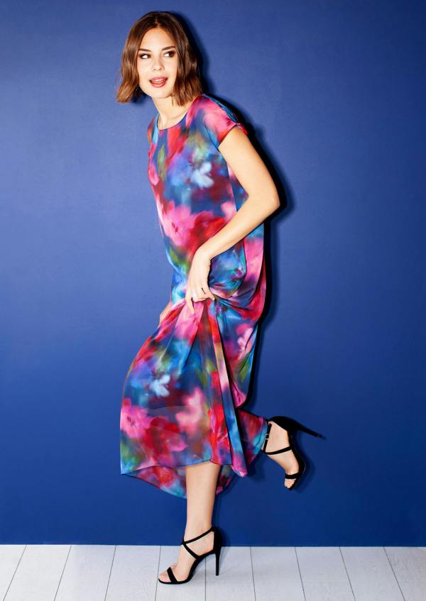Alie Street London Sasha Maxi Dress (Moonlit Florals)