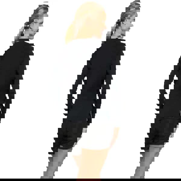 Zoggs Long Sleeve Zip Sun Top - Black