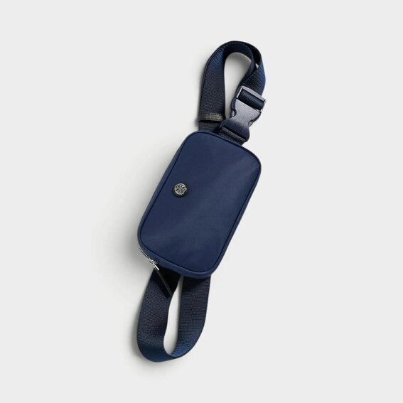 Tory Burch Virginia Belt Bag Nylon Navy