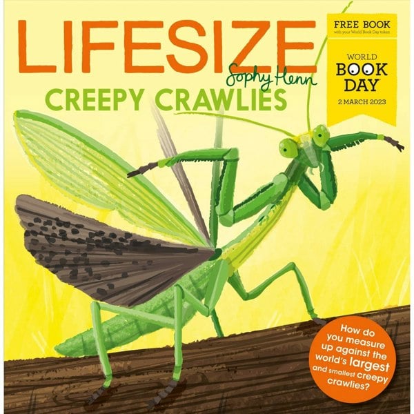 Red Shed Lifesize Creepy Crawlies World Book Day 2023