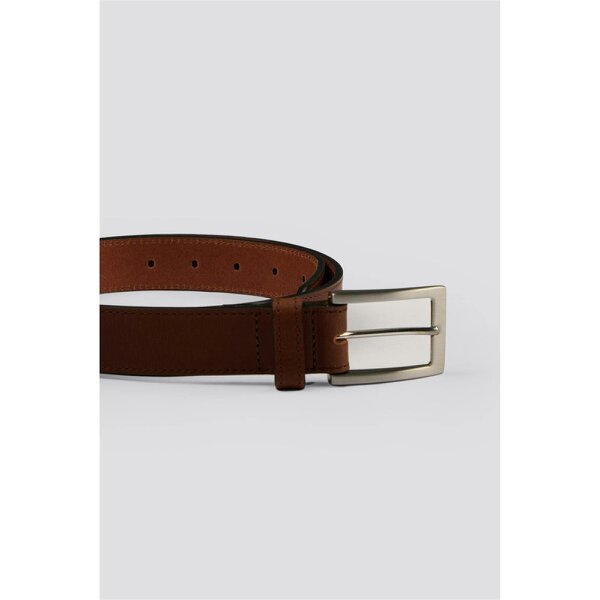 Limehaus Holt Brown Leather Belt