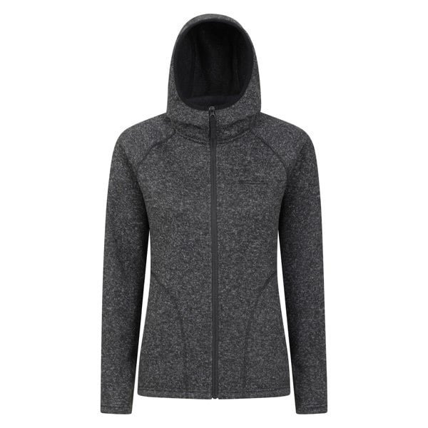 Mountain Warehouse Womens/Ladies Nevis Full Zip Hoodie - Black