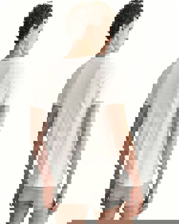 GantT-Shirts 2 - pack2 - Pack Crew - Neck T-Shirts, WhiteBoxers - and - Briefs.net