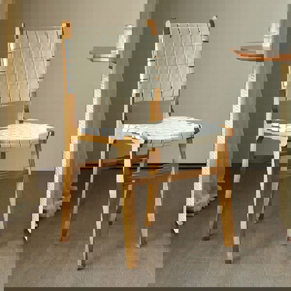 Beau Brown Dining Chair, Ash Wood, With Armrest-Rit Concept-Rit Concept