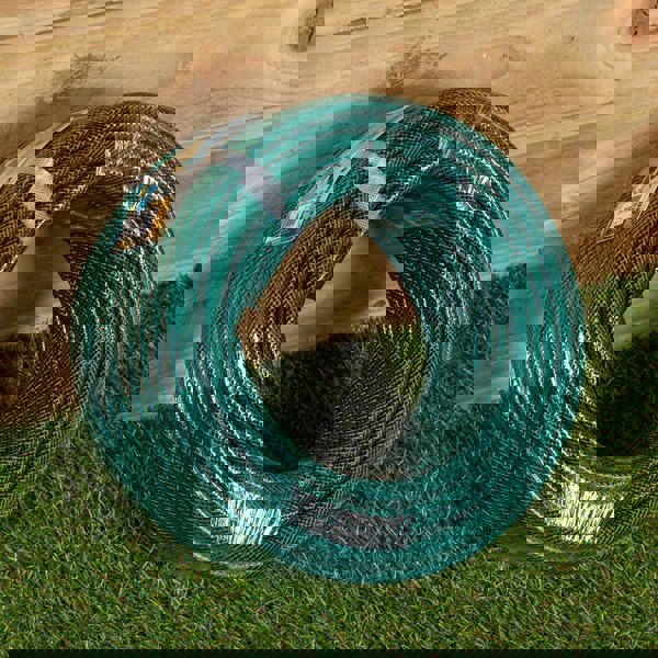 Samuel Alexander 30m Reinforced Garden Hose Pipe / Hosepipe in Green