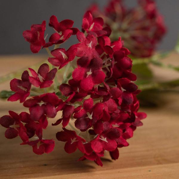 Wyld Haus Set of 3 Artificial Flowers Red Autumnal Viburnum Stems