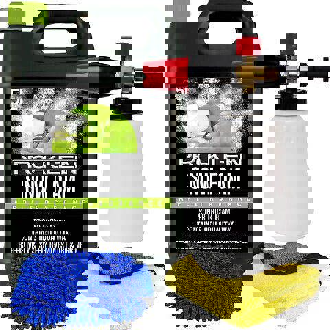 ProKleen Pro-Kleen Apple Snow Foam, Karcher K Series Snow Foam Lance & Microfibre Cloth & Mitt Pressure Washer