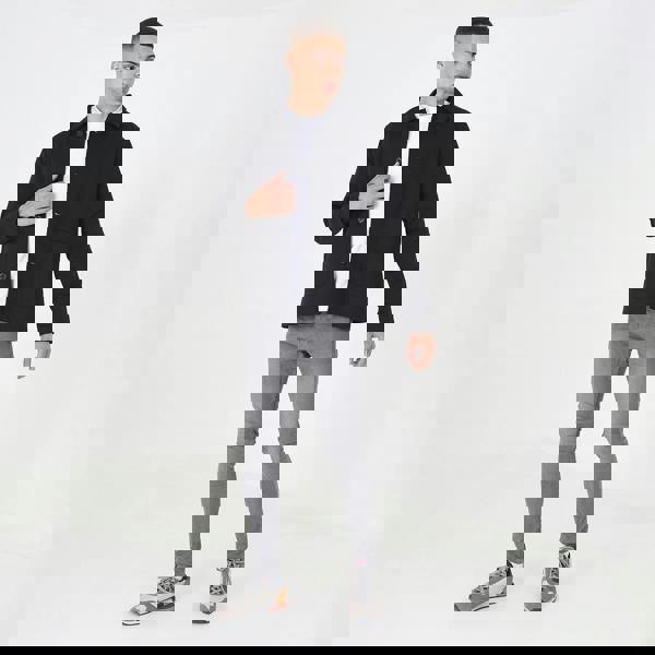 Brave Soul Black Patch Pocket Coach Jacket - Black Image 3