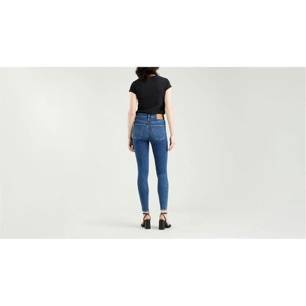 Levis Womens/Ladies Mile High Cotton Blend Super Skinny Jeans - Denim - 