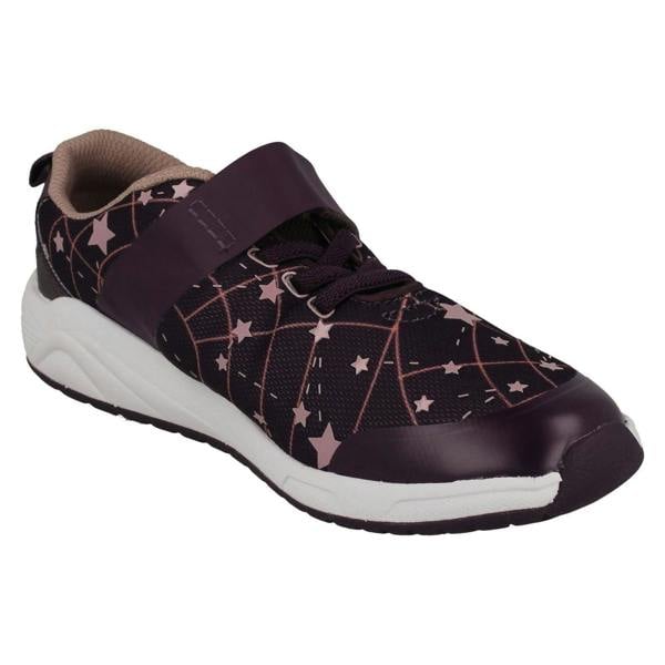 Clarks Girls Clarks Star Detailed Trainers Aeon Late