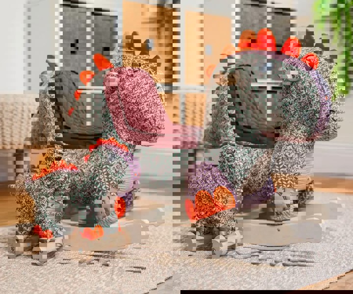 Digley Dinosaur rocking toy and pull along toy