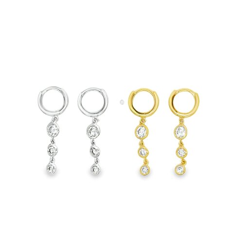 Reeves & Reeves Helena Hoop Drop Earrings