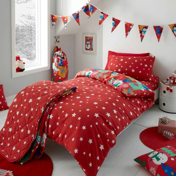 Jolly Christmas Bedding - Happy Linen Company