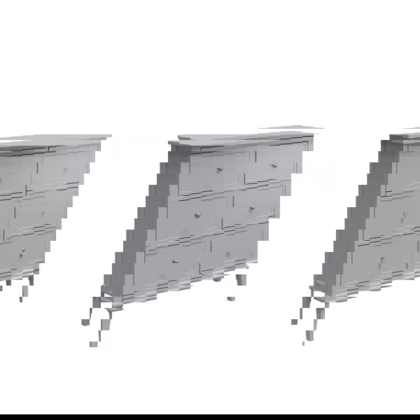 Dorel Home Franklin 6 Drawer Dresser Gray